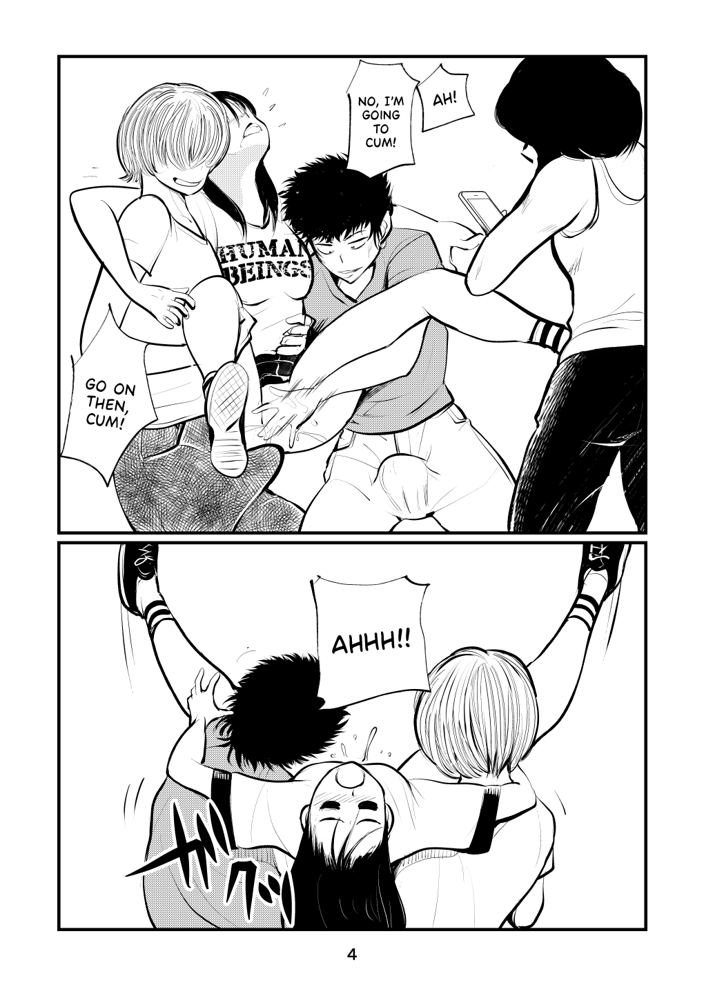 Inran Joshi Ga Modaenagara Kintama Ijimetemita page 4 full
