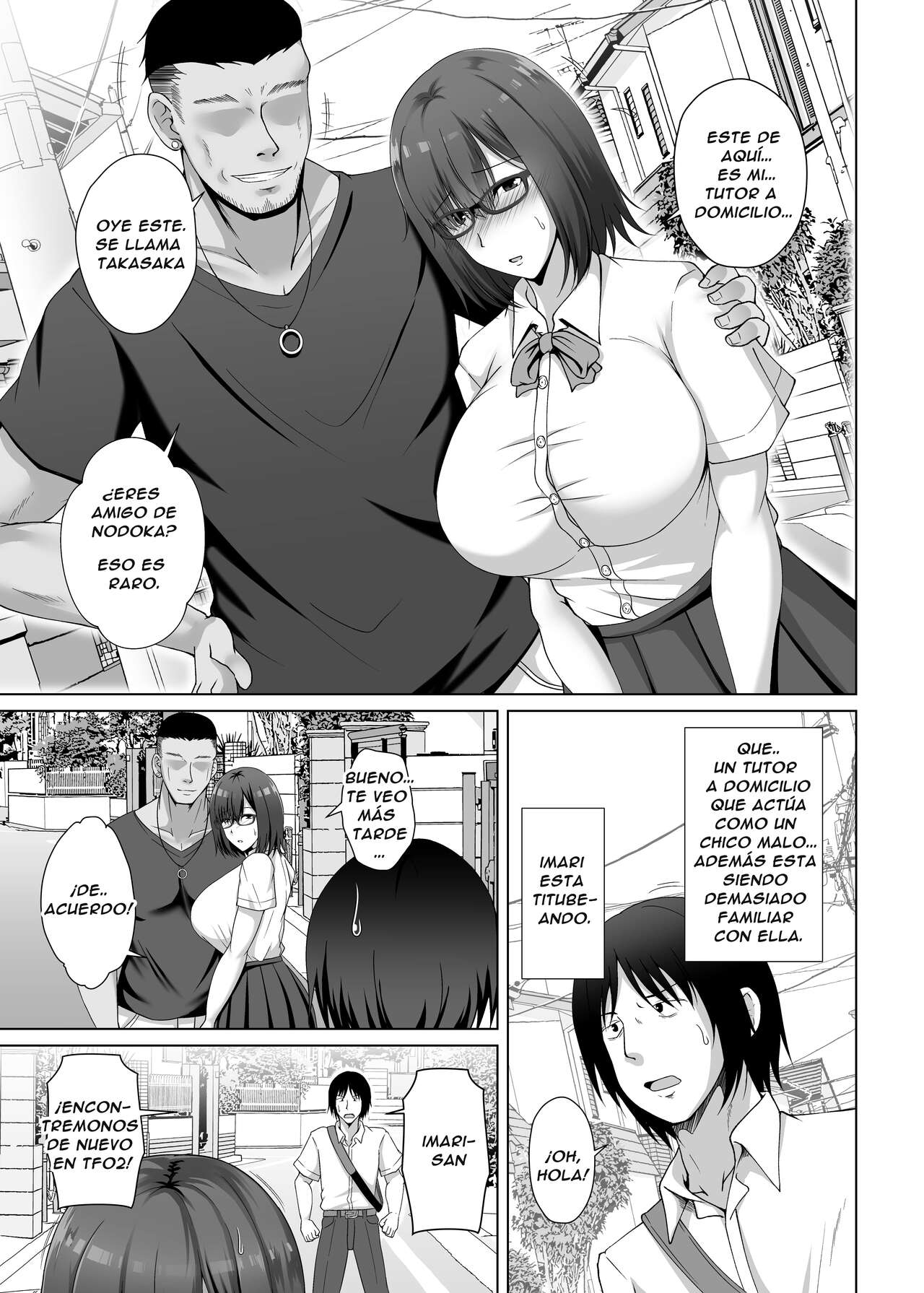 Kanojo ga Tattoo o Ireta Wake ~Kataomoi no Kyonyuu Jimi Musume ga Yarichin Kareshi ni Somerareru made~ page 7 full