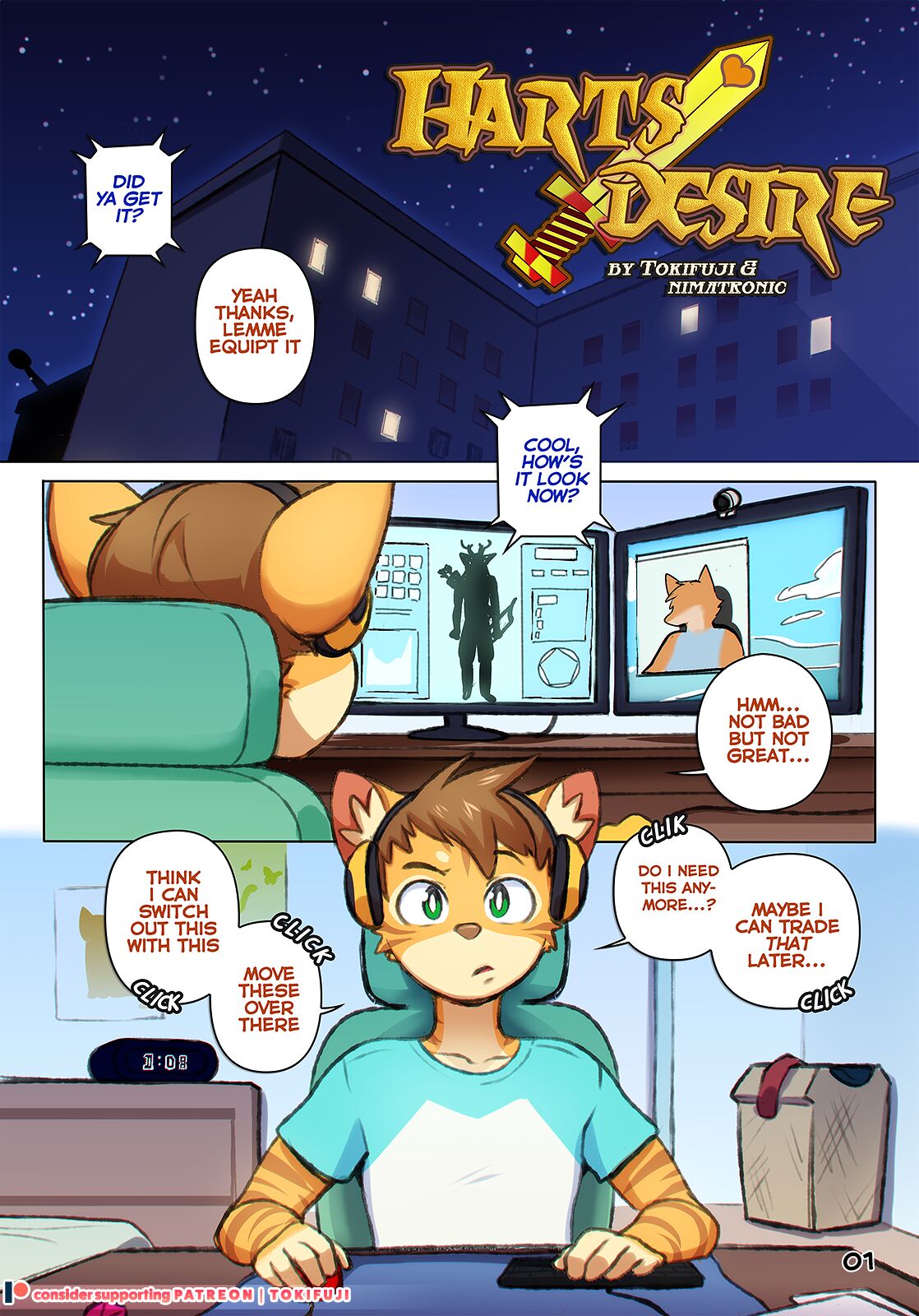 Hart's Desire page 1 full