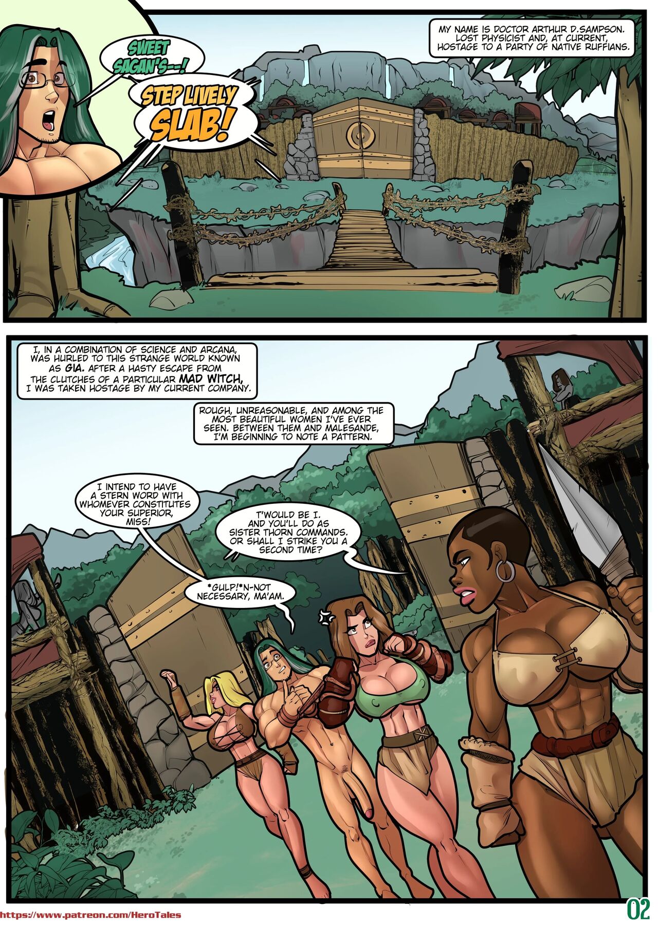 Into The Breeding Dens – Hero Tales – Rabies - ongoing - english page 3 full