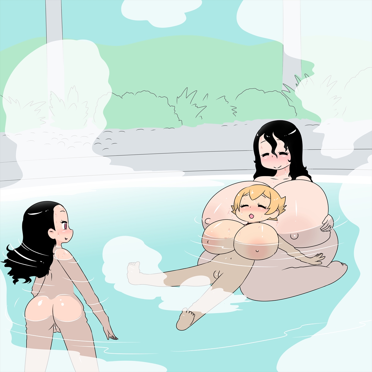 Honey goes to the public bath page 10 full