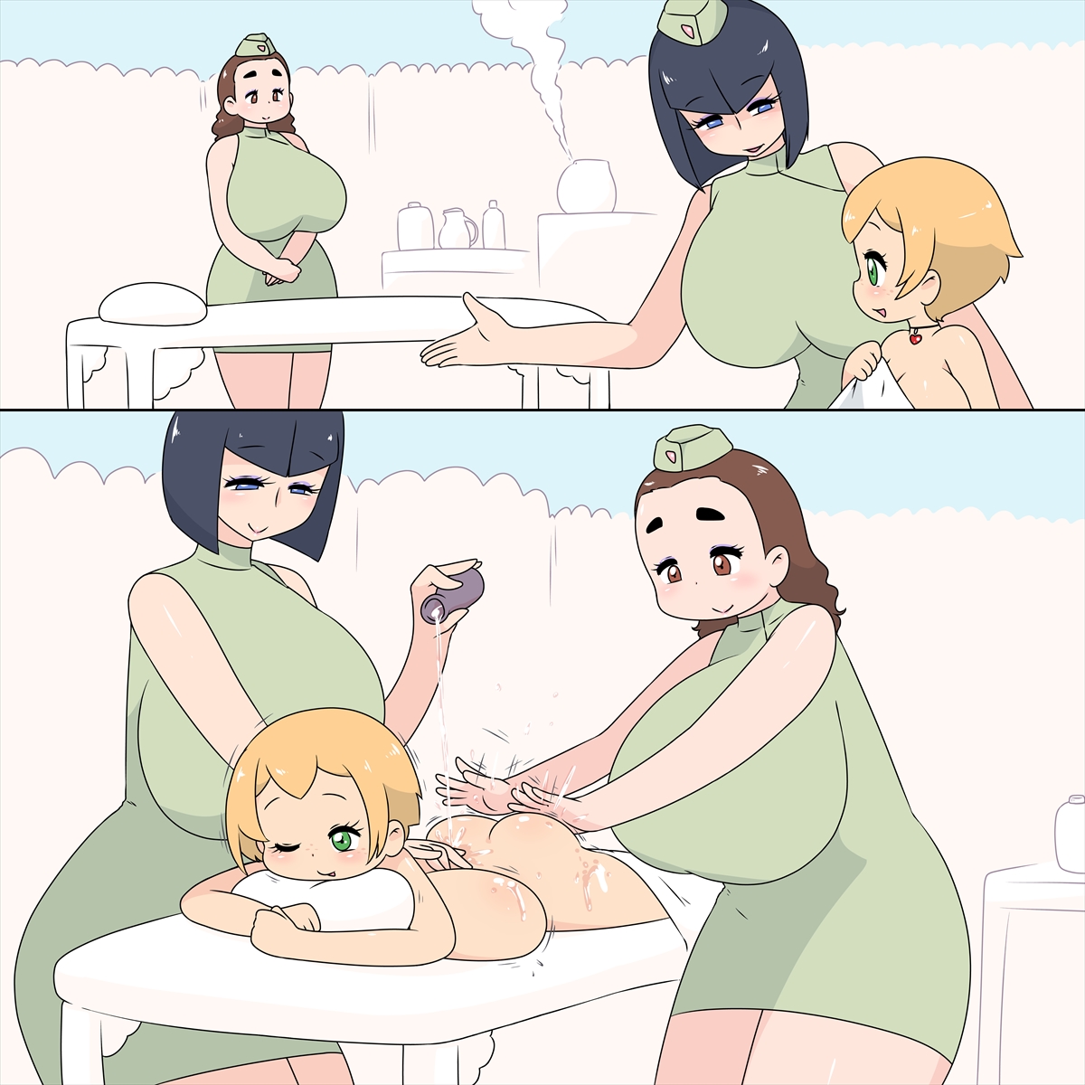Honey goes to the public bath page 2 full