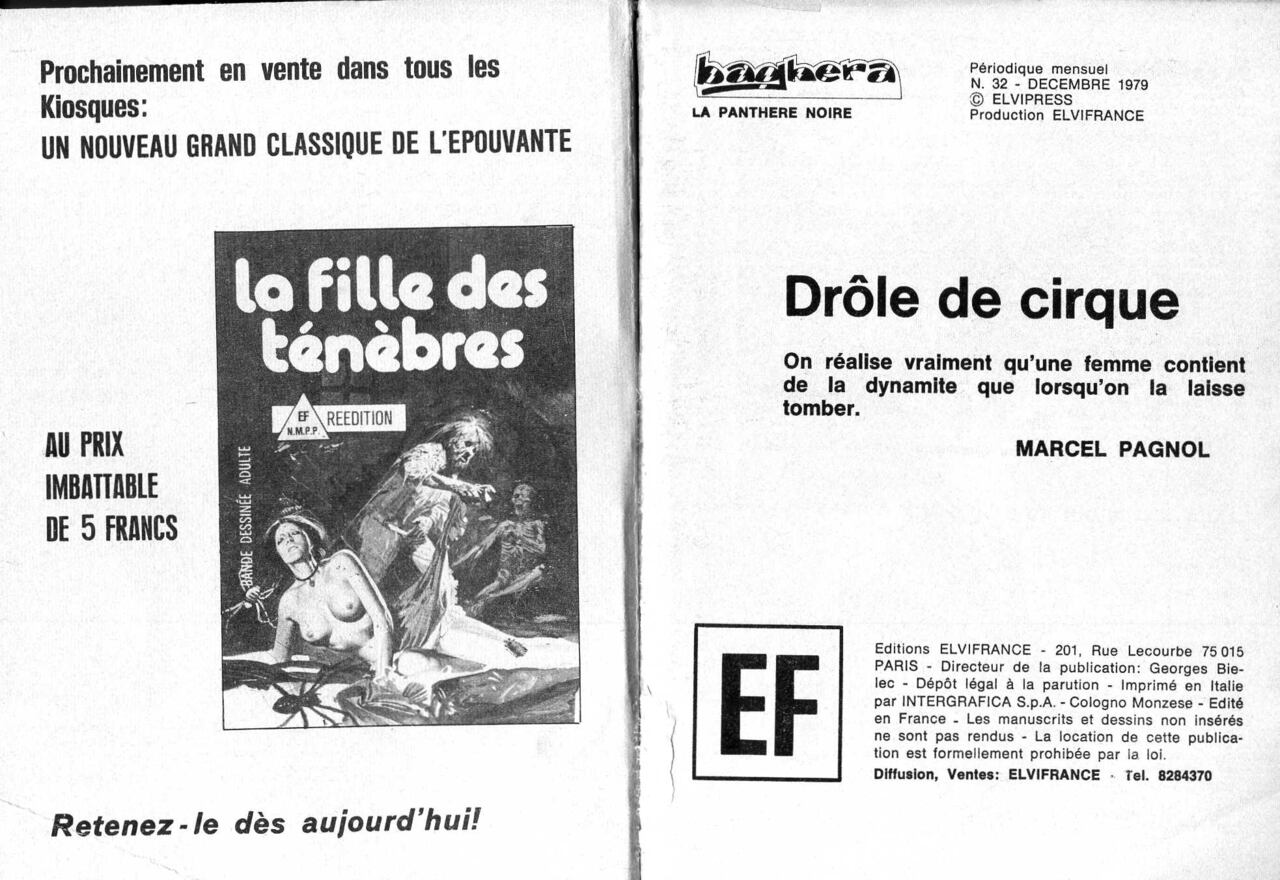 PFA - Elvifrance - Baghera #32 Drôle de cirque page 2 full