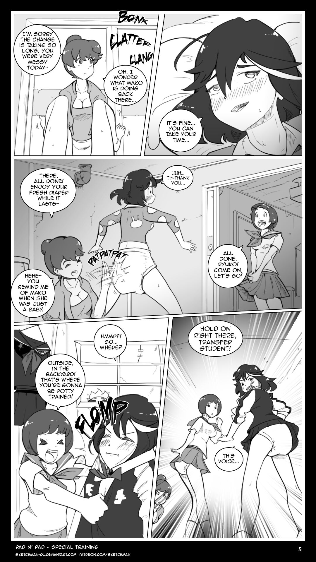 PAD n' PAD: Special Training page 7 full