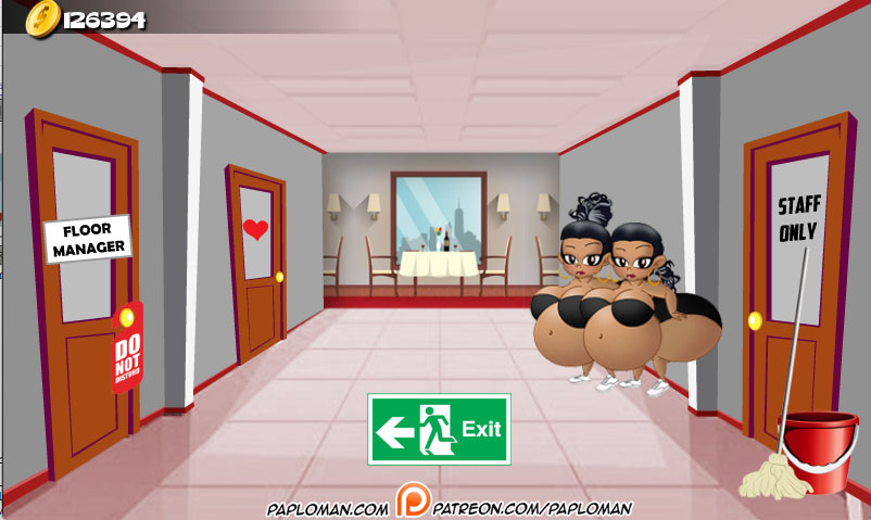 Hungry Girls Game: Twin's Tempting Fattening #3 page 4 full