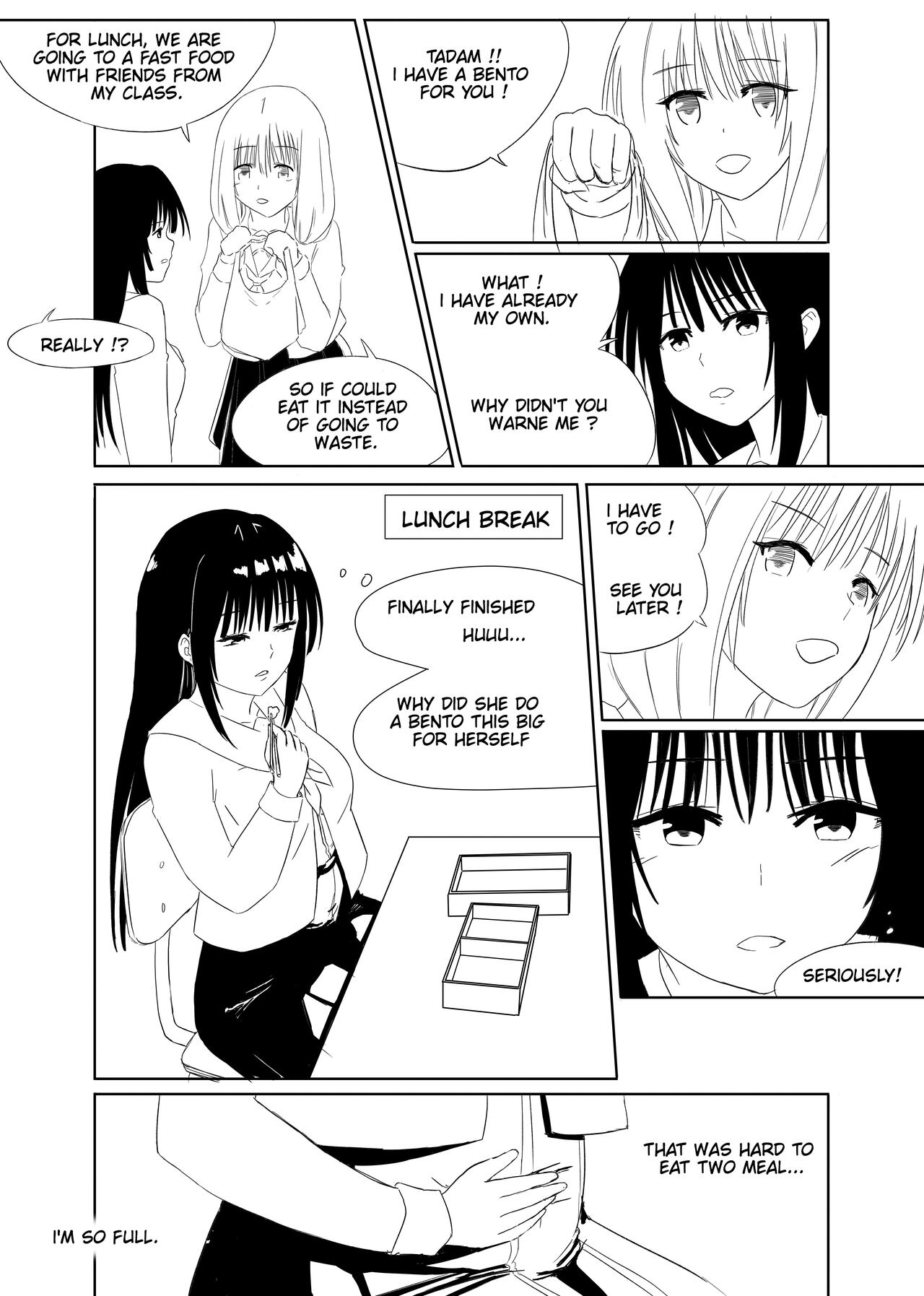 My Girlfriend Makes Me Overeat page 2 full
