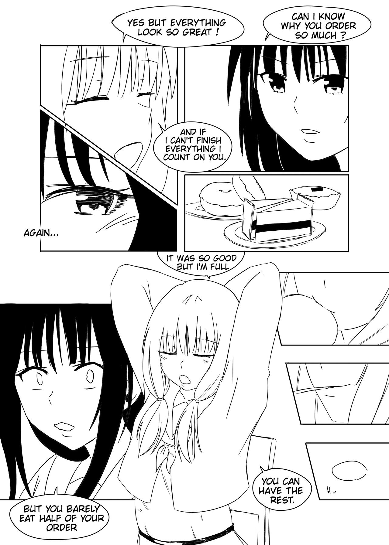 My Girlfriend Makes Me Overeat page 6 full