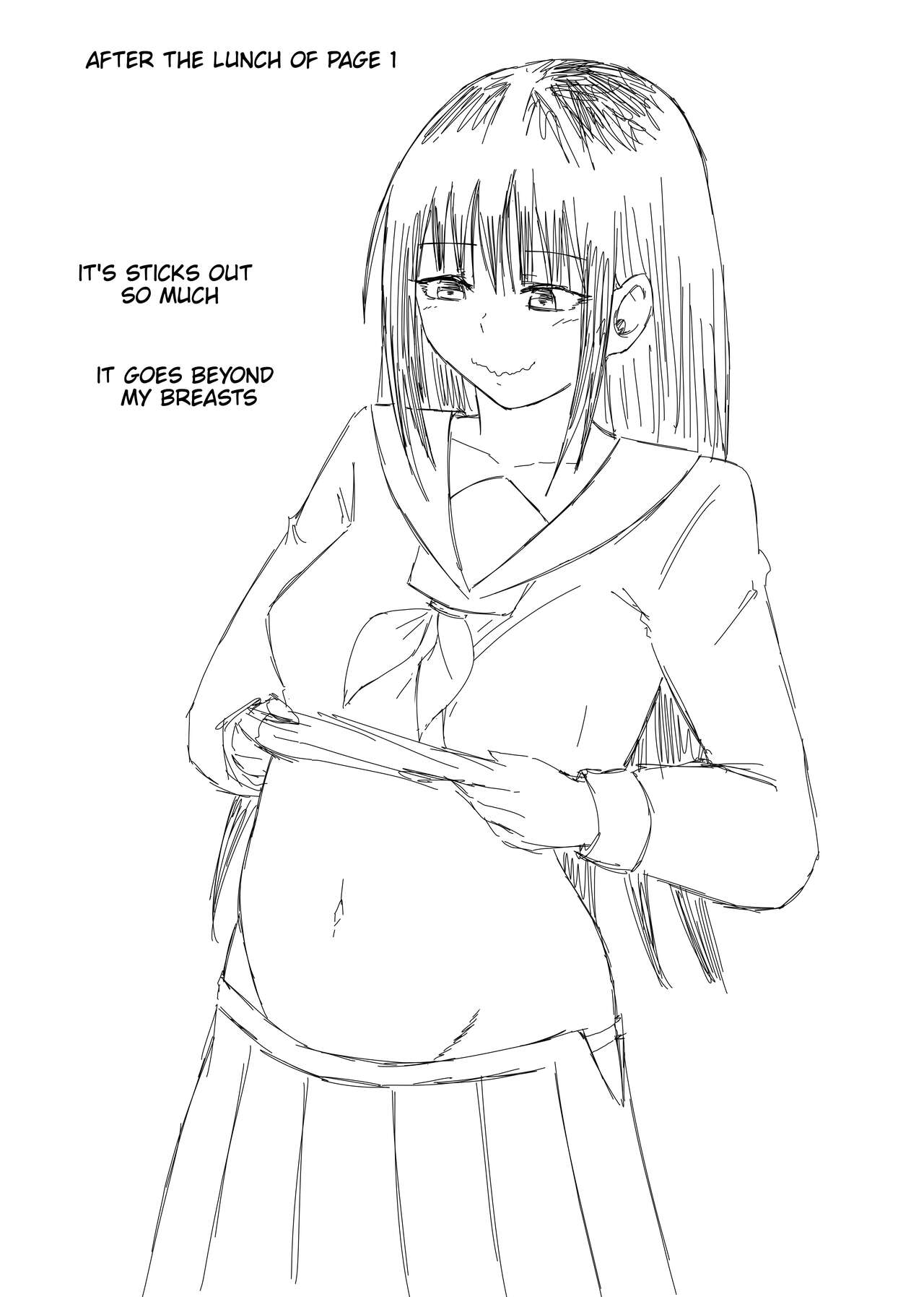 My Girlfriend Makes Me Overeat page 7 full