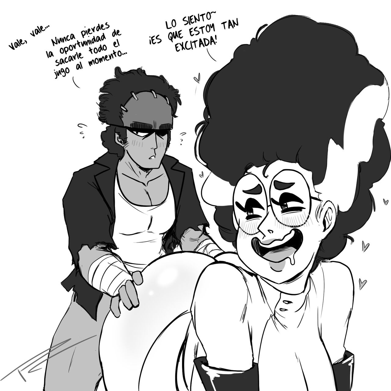 Going Overtime Over Treats - Haciendo horas extras por las golosinas page 2 full