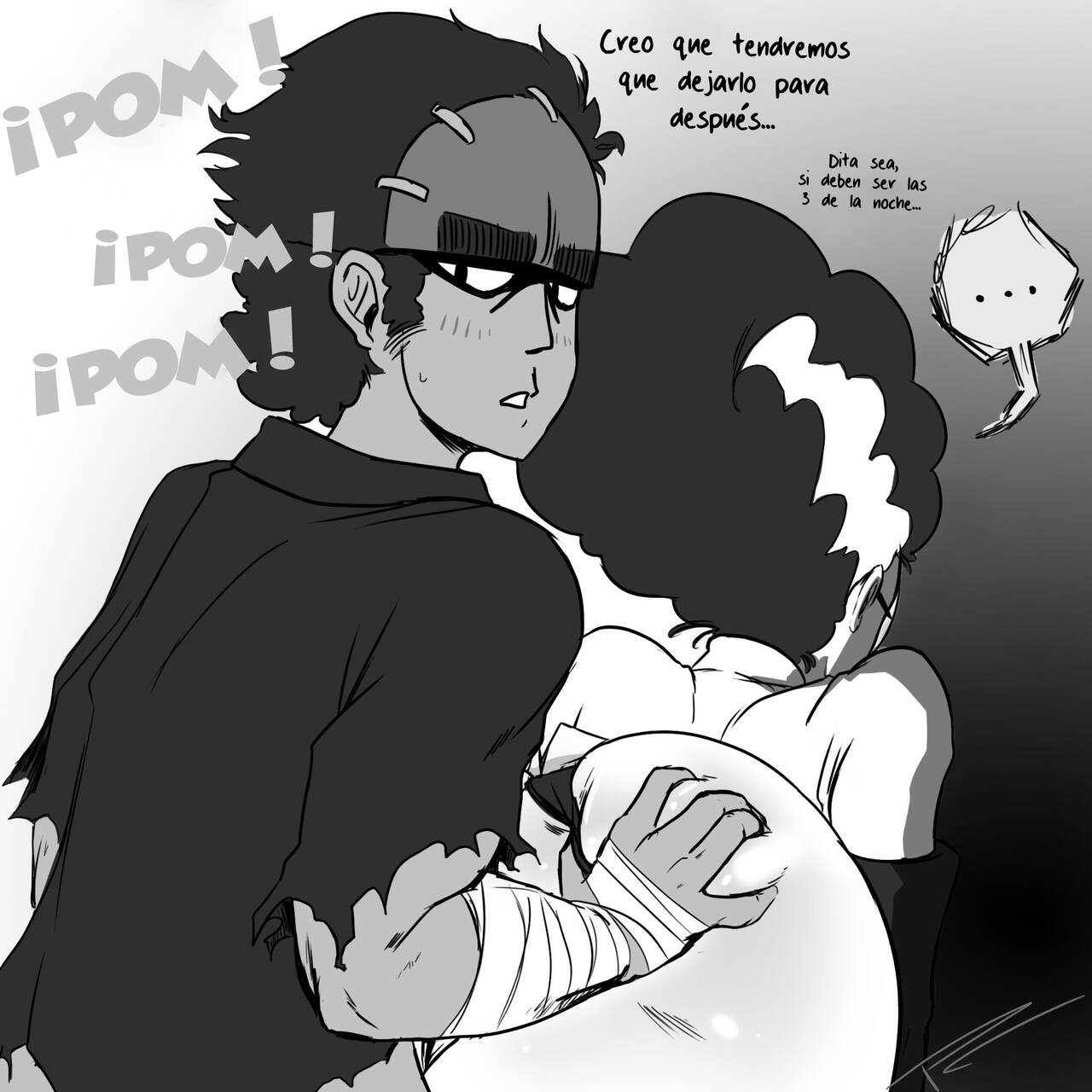 Going Overtime Over Treats - Haciendo horas extras por las golosinas page 8 full