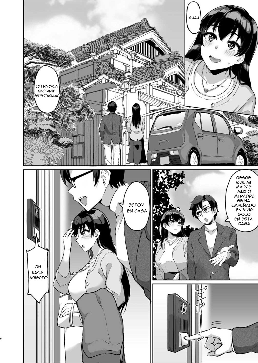 Moto papa katsu aite to no himitsu no SEX ~ gifu kara no teishuku shiken ~ 1 Sexo a escondidas con mi ex-Sugar Daddy ~ Prueba de castidad de el Suegro～1 page 8 full