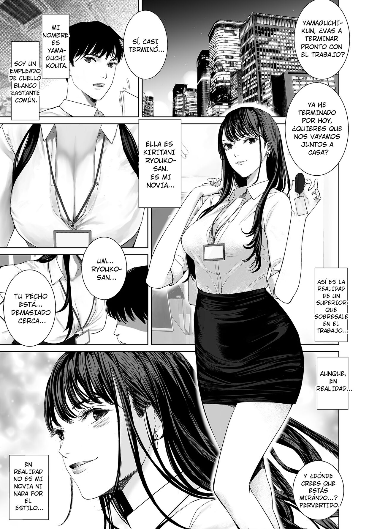 Saenai Kouhai wa Bijin OL to Hitotsu ni Naru | Cómo Un Oficinista Aburrido Se Convirtió en Uno Con Su Superior Sexy page 2 full