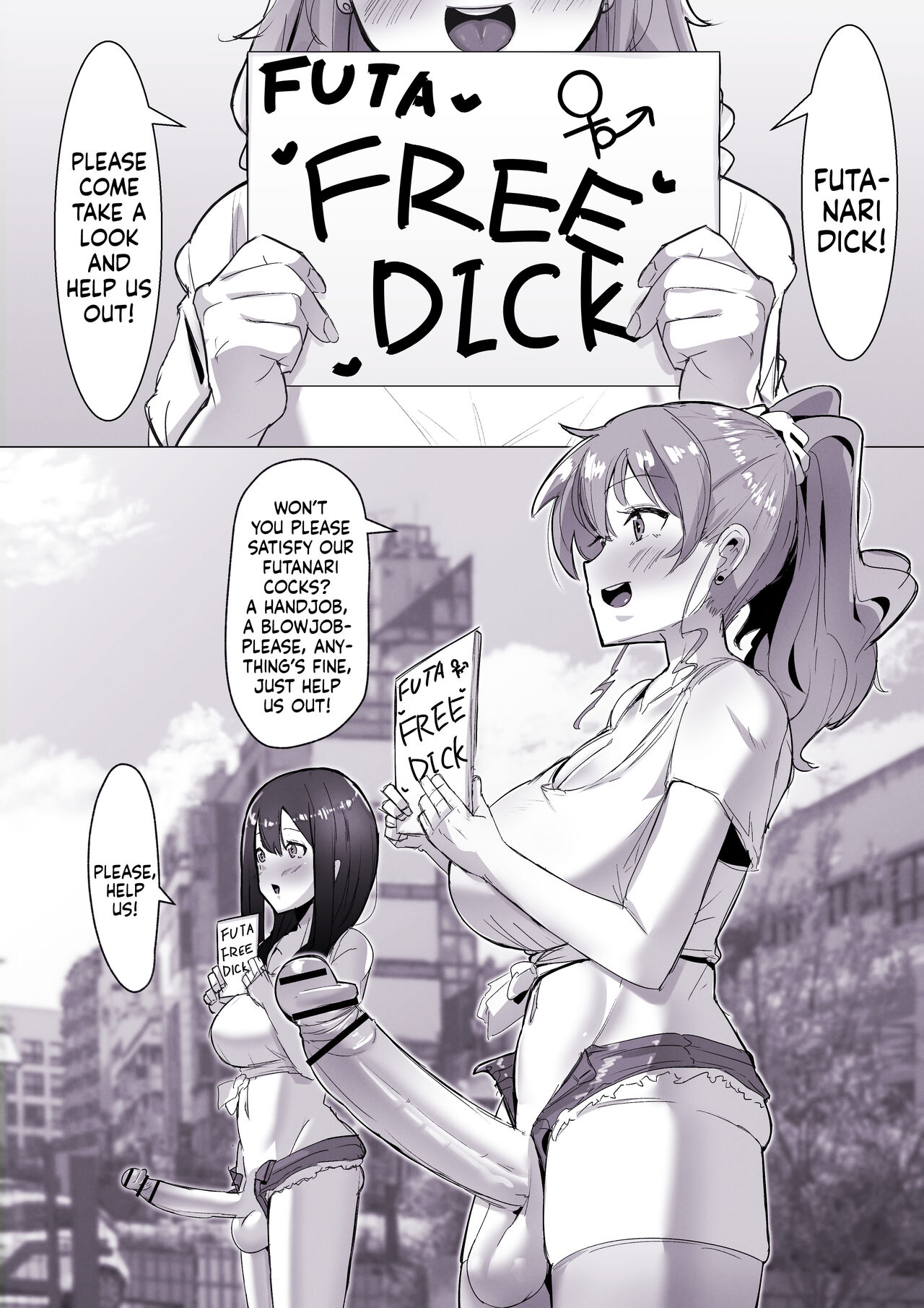 The Futanari's Slinging Free Dick Around The Neighbourhood page 2 full