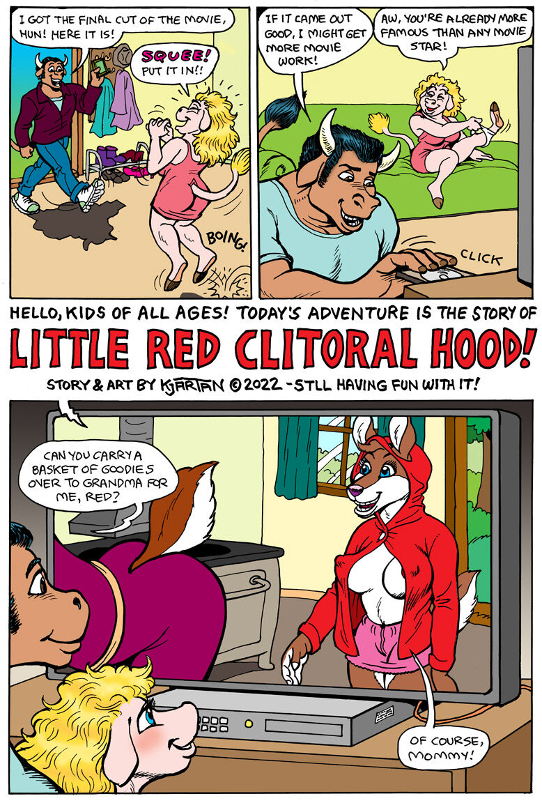 Little Red Clitoral Hood page 1 full
