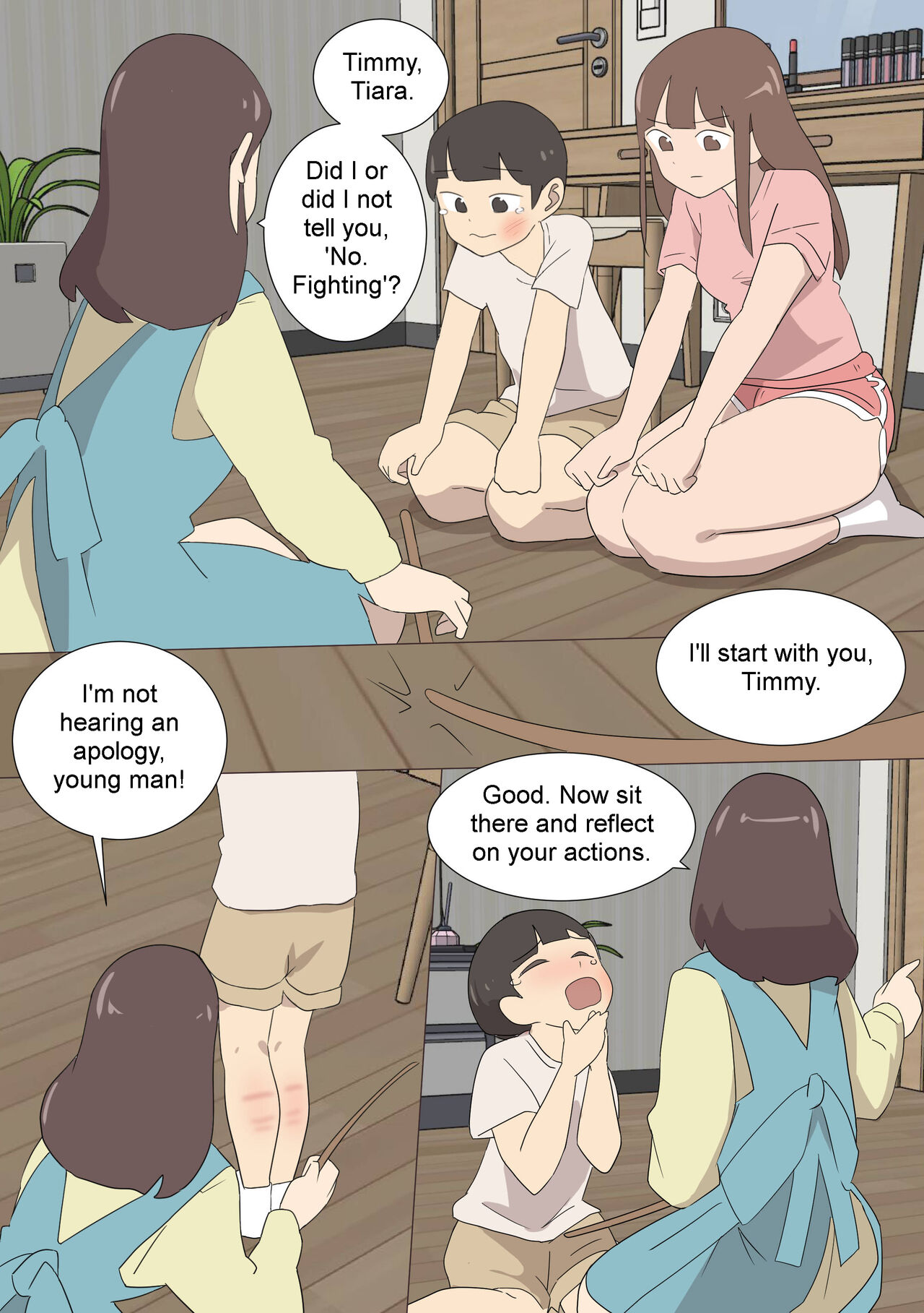 My Spanking Friends Vol. 17 page 4 full
