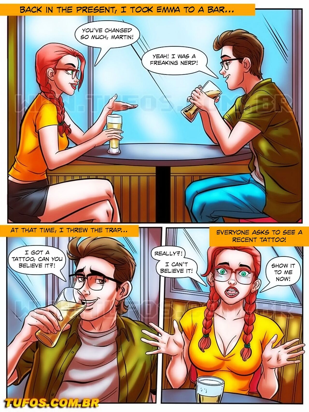 The Nerd Stallion  - 31 - My cousin "Iron Mouth" - english page 9 full