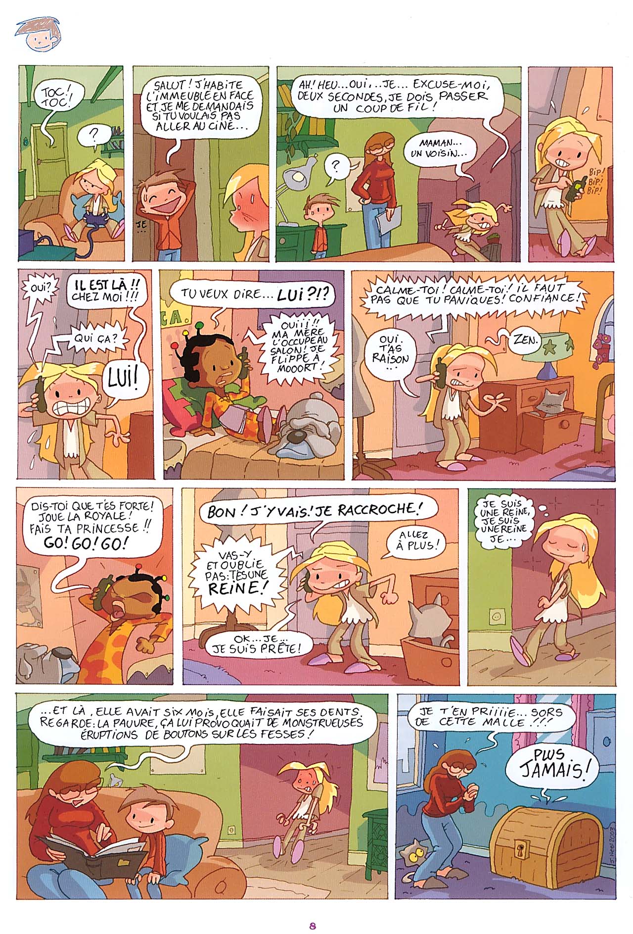 Lou 01 - Journal Infime by Julien Neel page 10 full