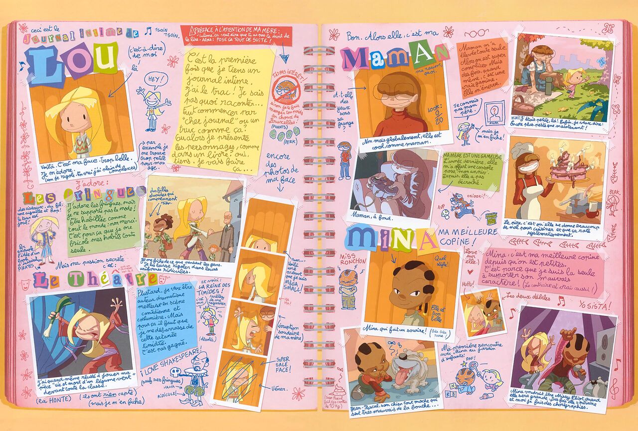 Lou 01 - Journal Infime by Julien Neel page 2 full