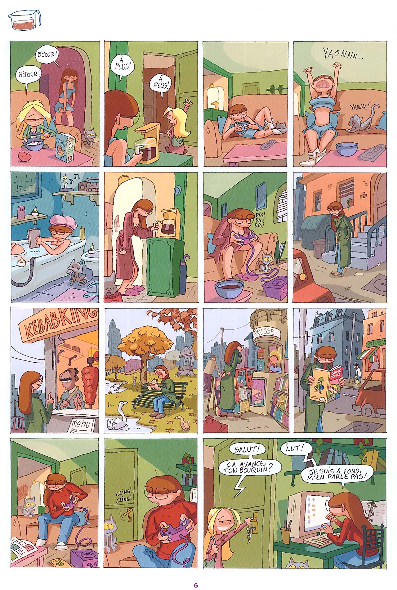 Lou 01 - Journal Infime by Julien Neel page 8 full