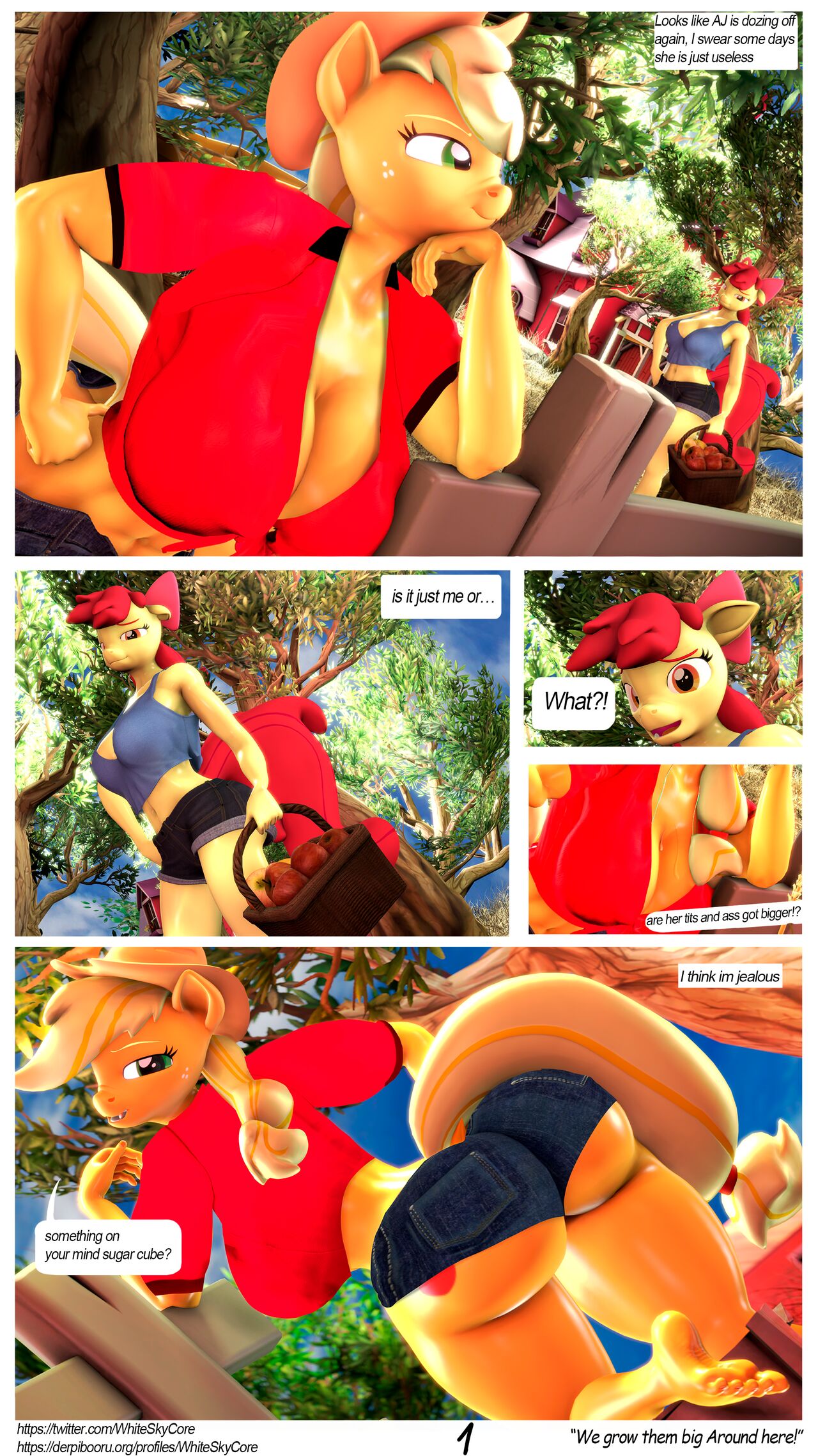 We grow them big around here! + Extras page 1 full