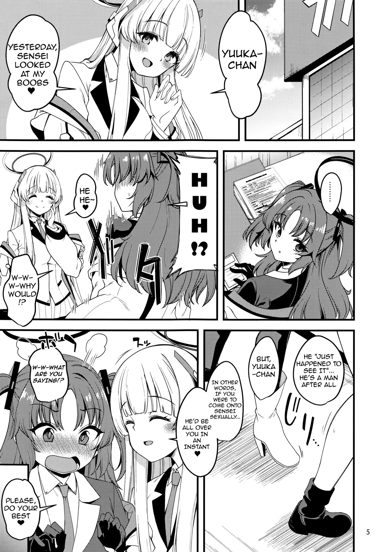 Sensei, Yuuka-chan ni wa Naisho desu yo? page 4 full