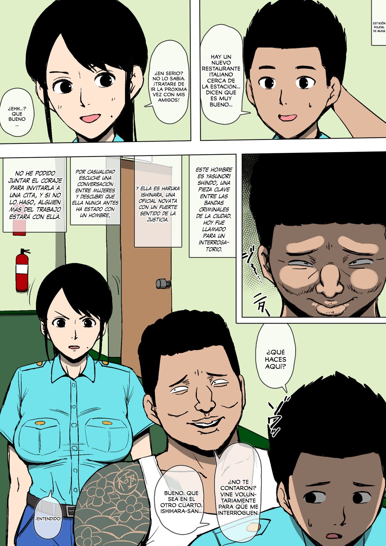 Josei Junsa ga Bouryokudan to Kousai Shite Ita page 3 full