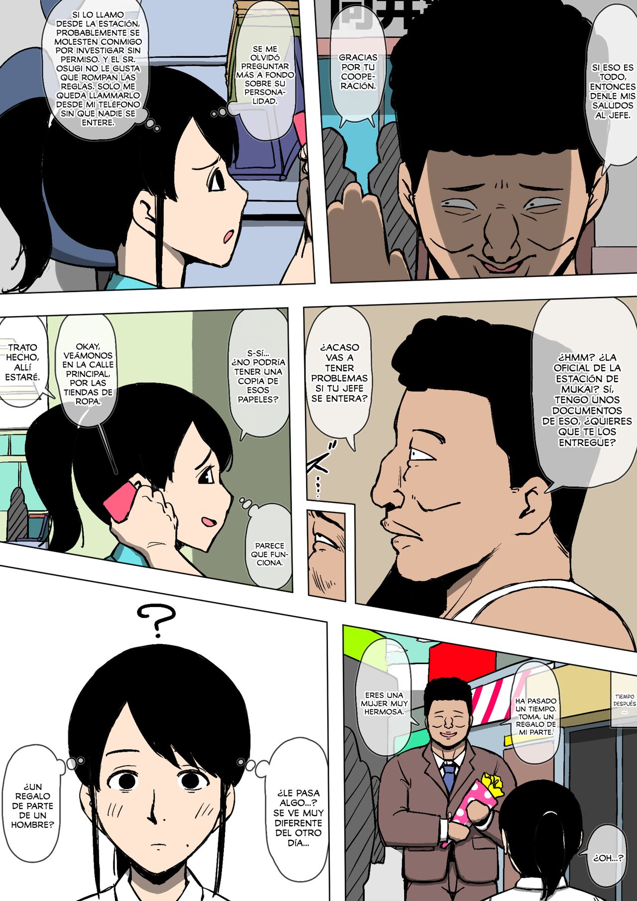 Josei Junsa ga Bouryokudan to Kousai Shite Ita page 4 full