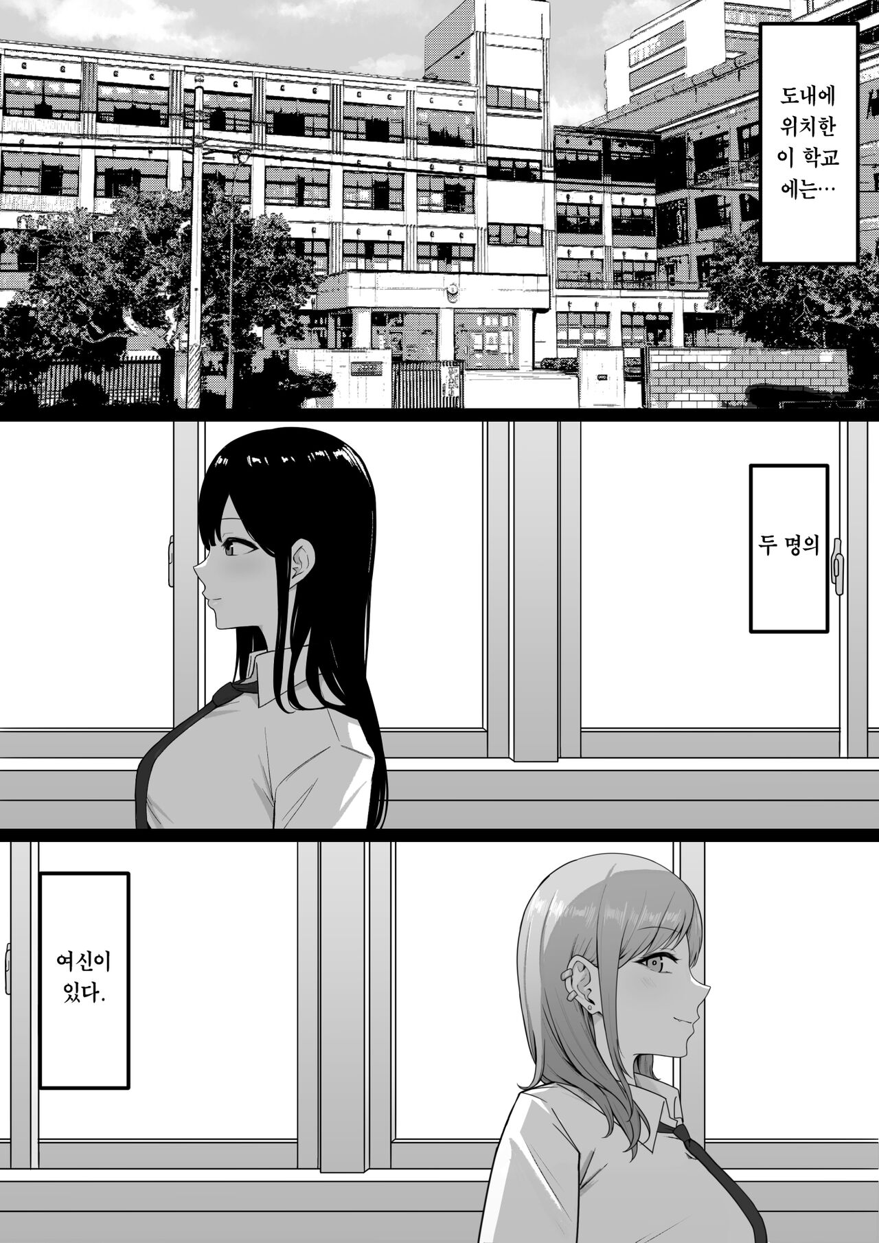 Inran Gakusei Kuromine-san to Shirosaki-san no Yuuwaku | 음란학생 쿠로미네 양과 시로사키 양의 유혹 page 5 full