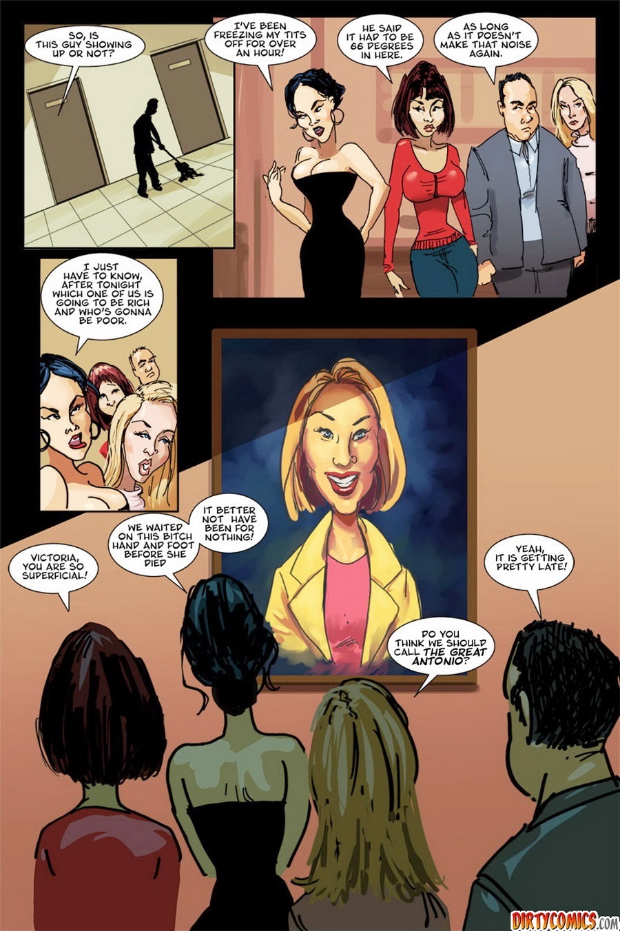 Dirty Comic – The Seance page 2 full