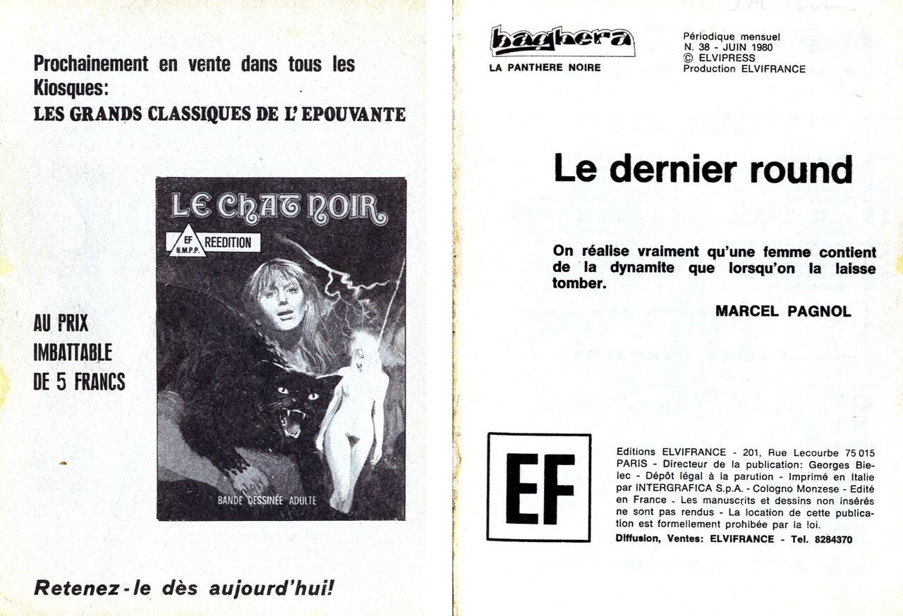 PFA - Elvifrance - Baghera #38 Le dernier round page 2 full
