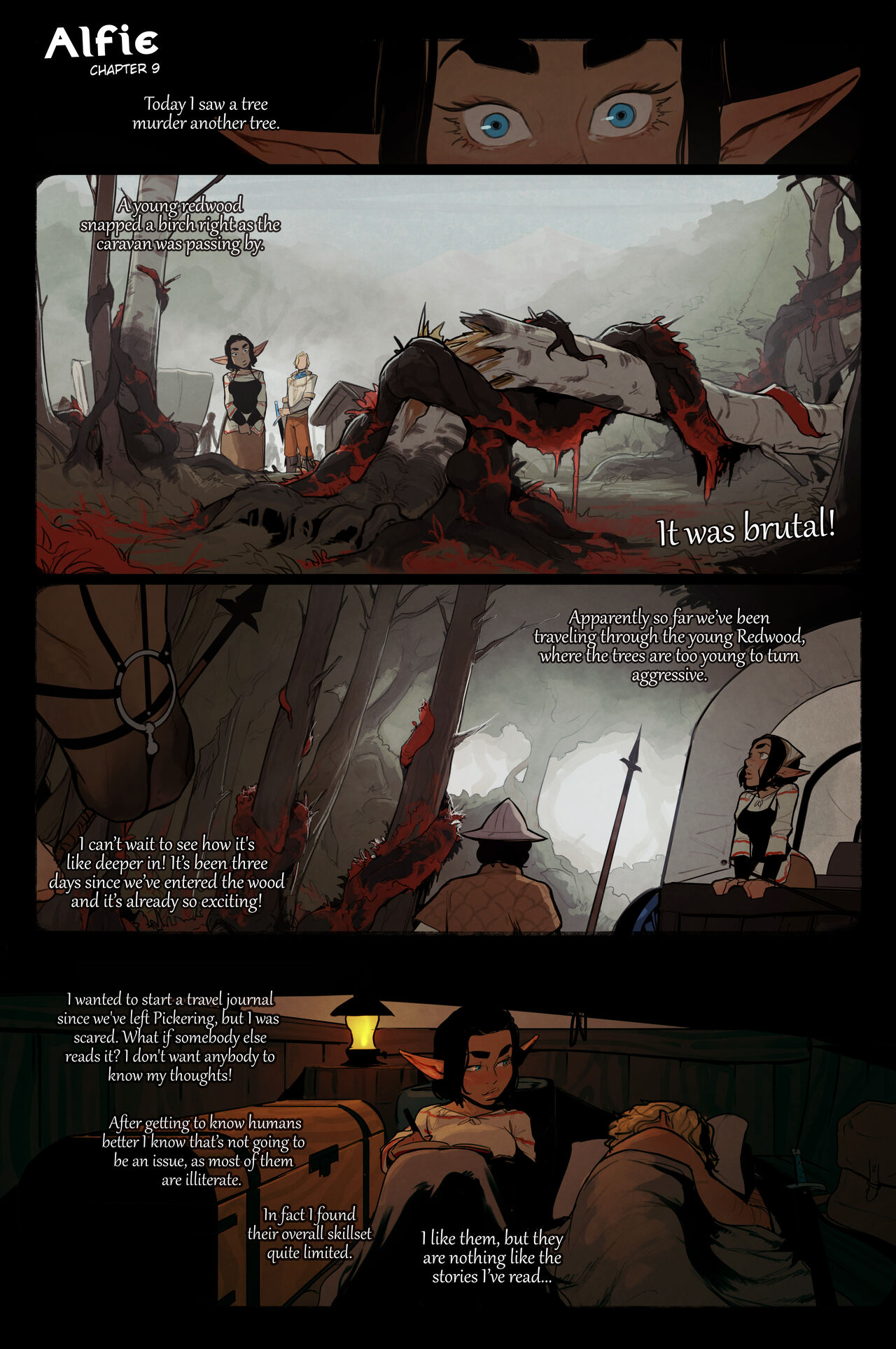 Alfie chapter 9 page 1 full