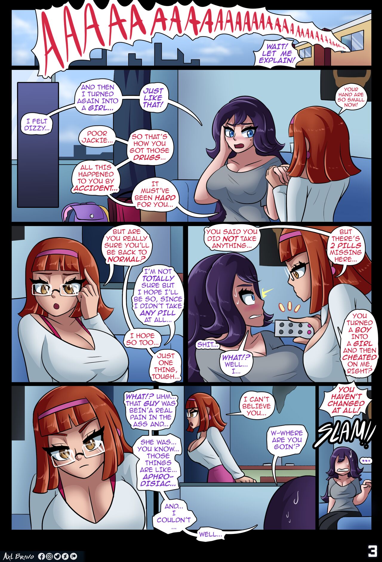 DAMSELS IN DISTRESS page 4 full