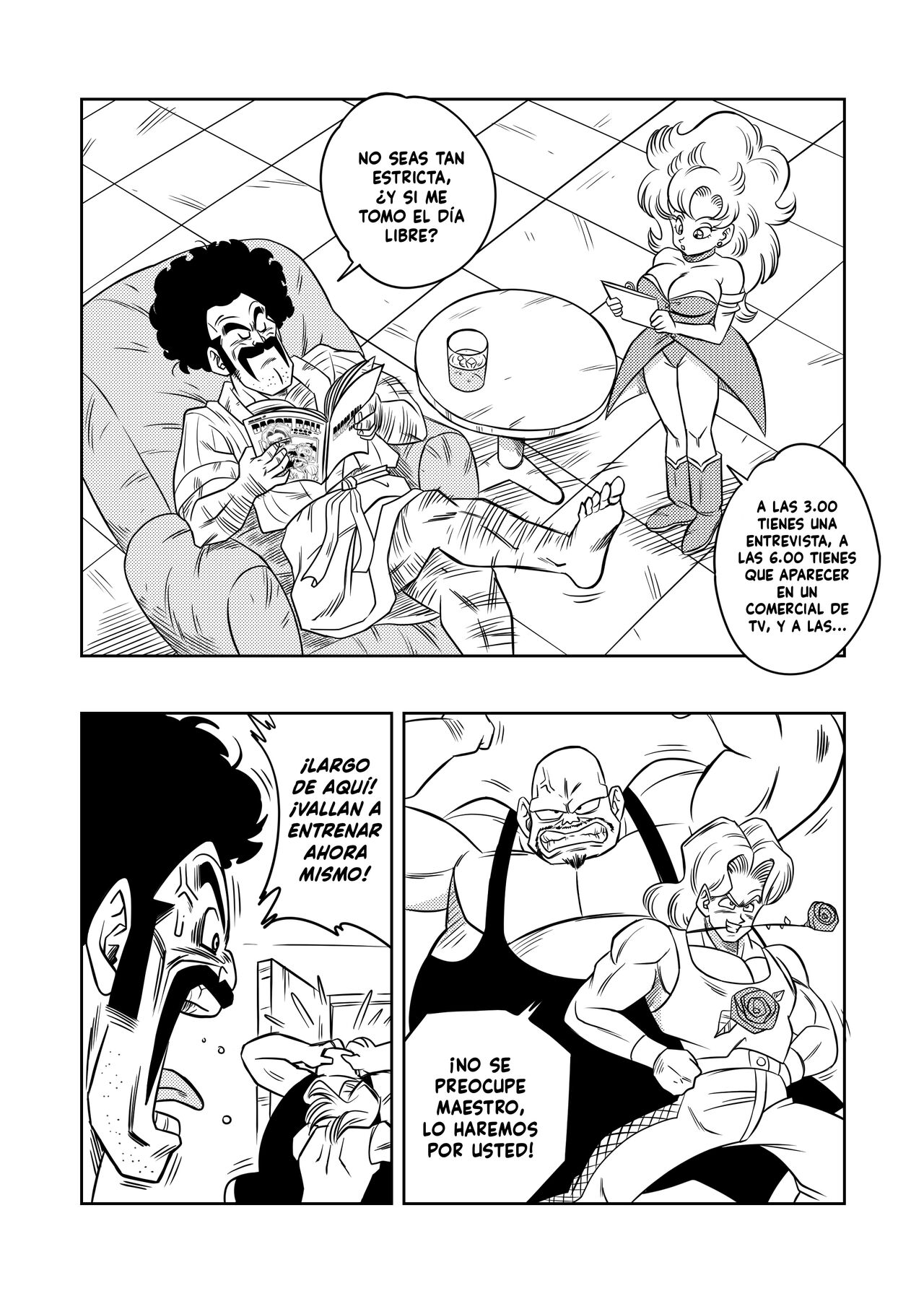 El Entrenamiento Secreto De Mr.Satan page 3 full