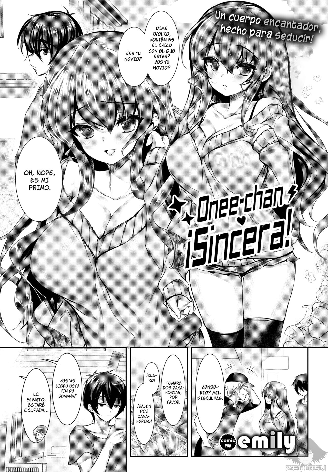 Onee-chan Straight! page 1 full