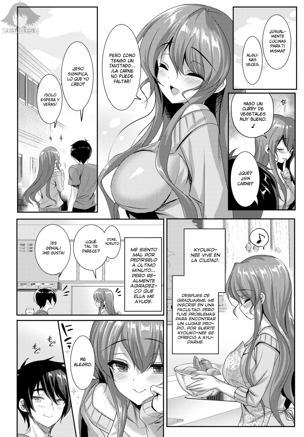 Onee-chan Straight! page 2 full