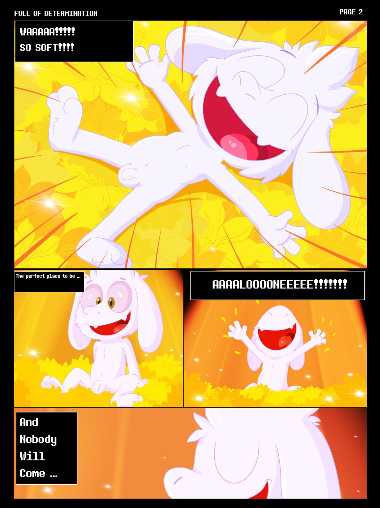 AlbinoTurtle - F.O.D. Full Of Determination - Chapter 1 page 3 full
