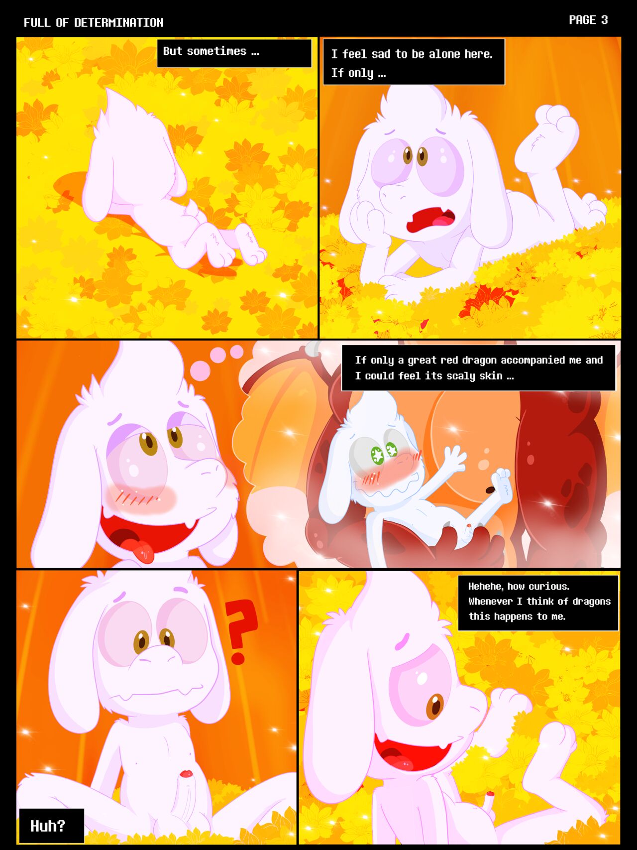 AlbinoTurtle - F.O.D. Full Of Determination - Chapter 1 page 4 full