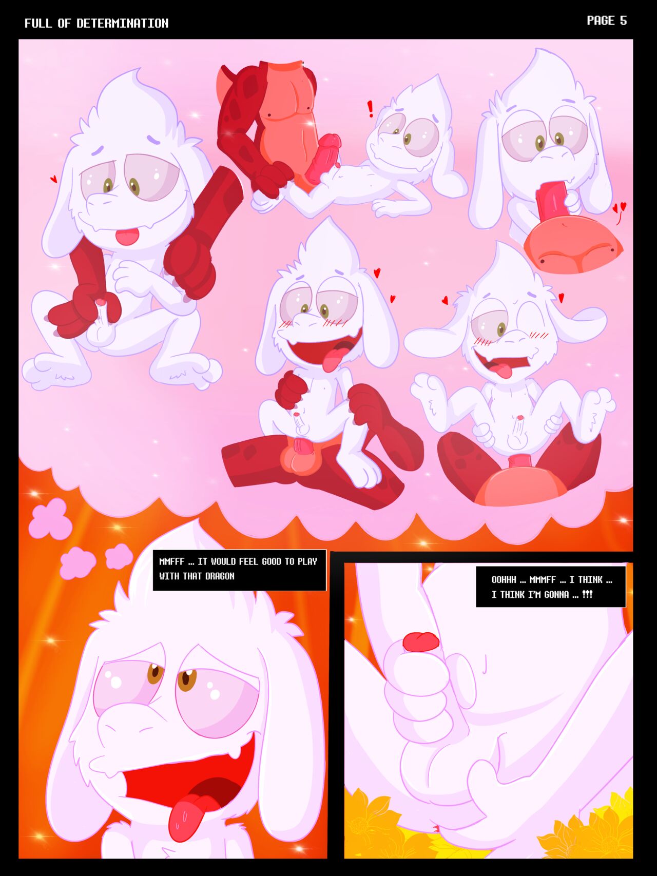 AlbinoTurtle - F.O.D. Full Of Determination - Chapter 1 page 6 full