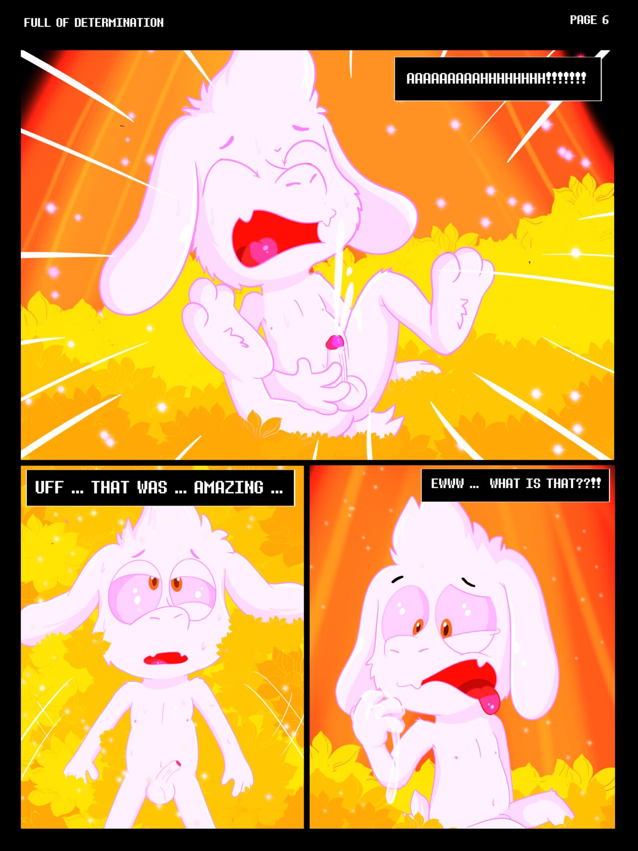 AlbinoTurtle - F.O.D. Full Of Determination - Chapter 1 page 7 full