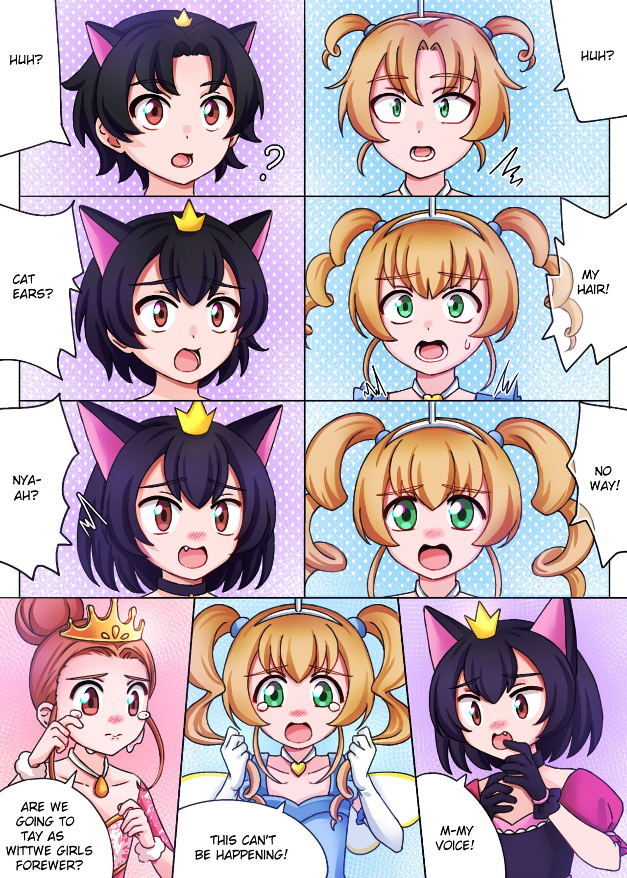 Three Little Magical Girls page 5 full