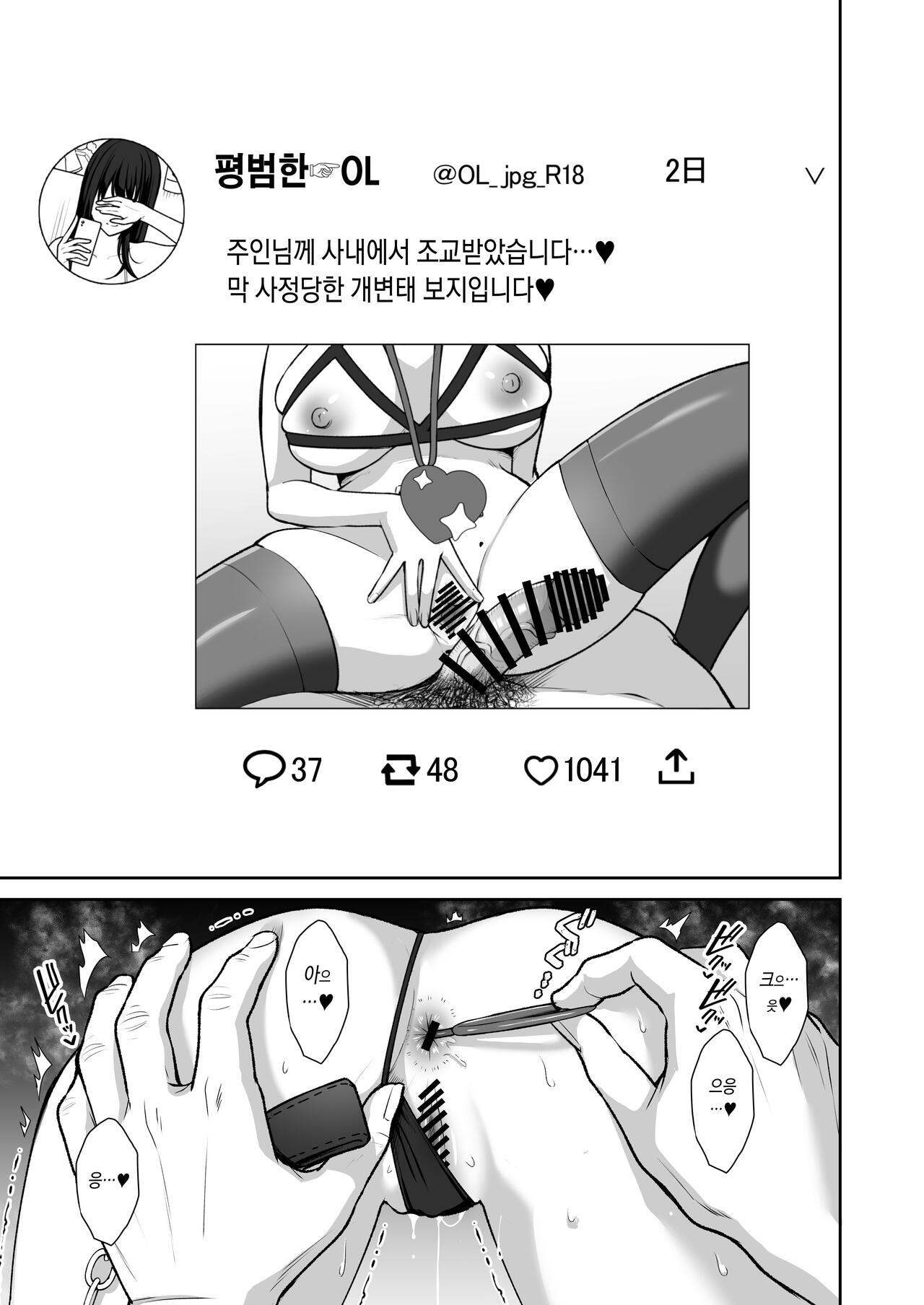 Utakata 3 ~Uraaka DoM Haken OL Onaho Choukyou~ | 물거품 3 ~뒷계정 씹마조 파견 OL 오나홀조교~ page 2 full