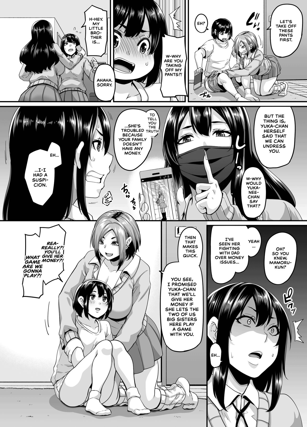 Papakatsu Bitch no Atashi-ra ga Anta no Otouto o Katte Mesuiki Yarichin-kun ni Shite Kawaigatte Ageru page 6 full