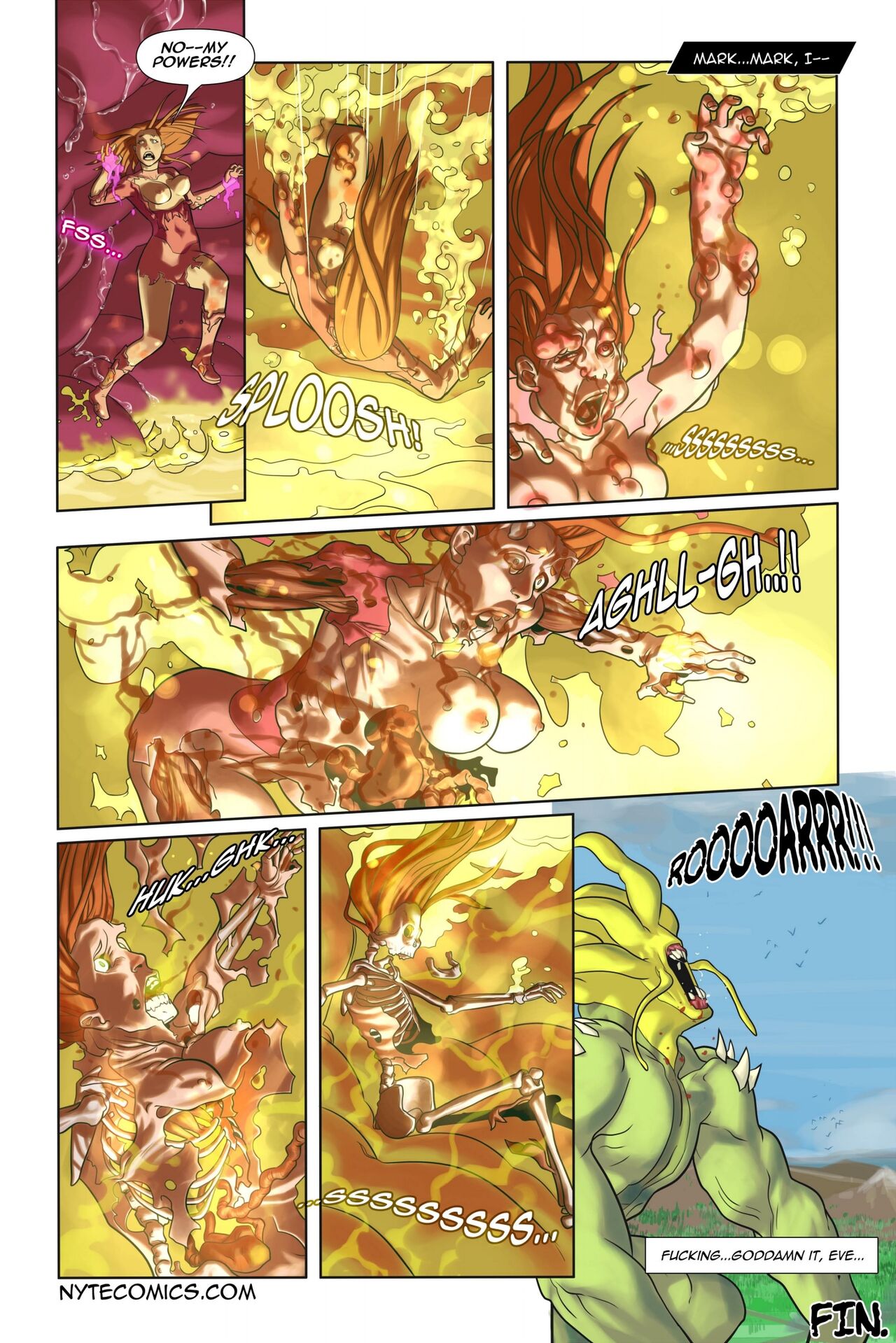 Invincible Series: Atom Eve page 10 full