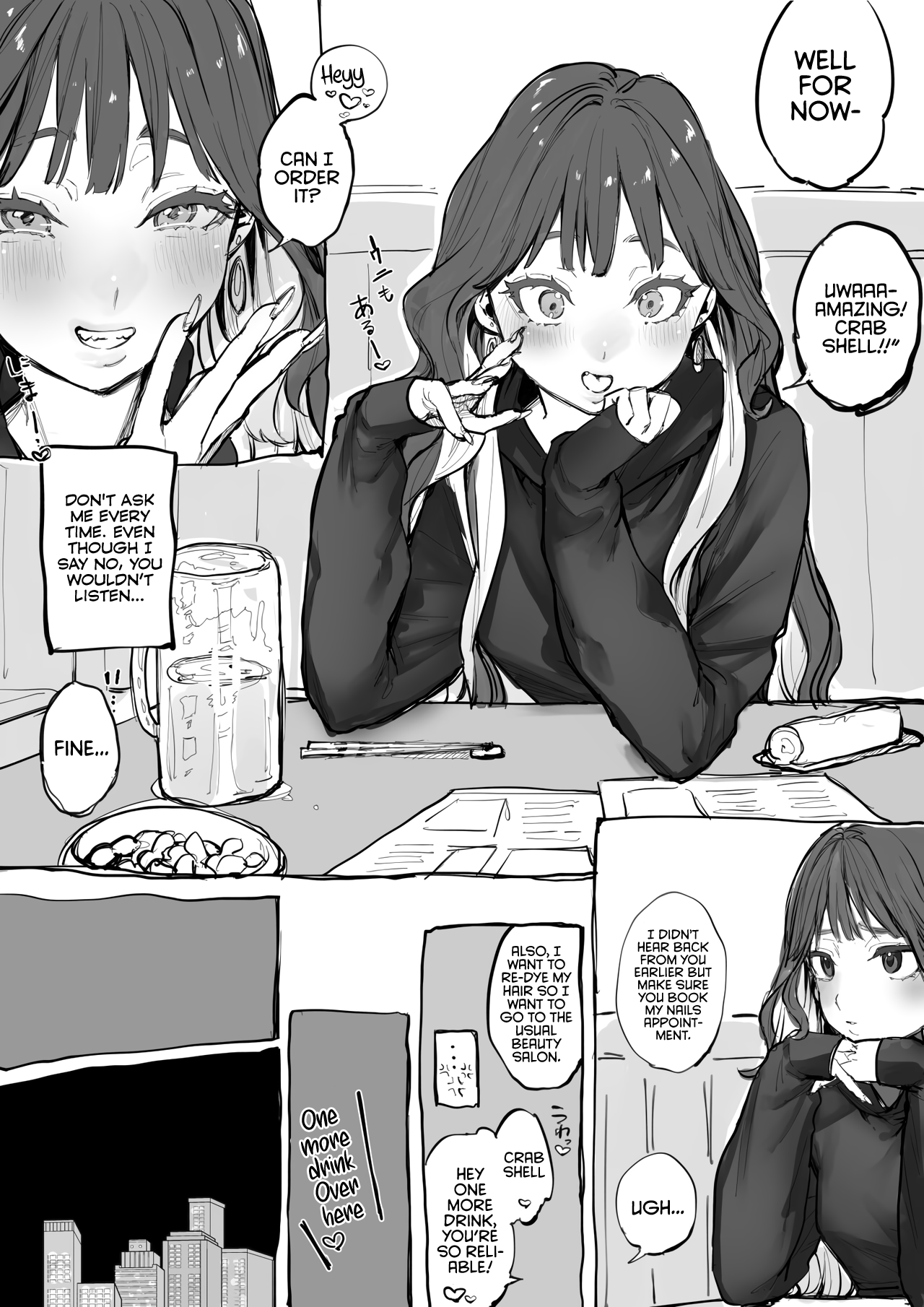 The Story of a Domineering Neet Feeding His Girlfriend page 2 full