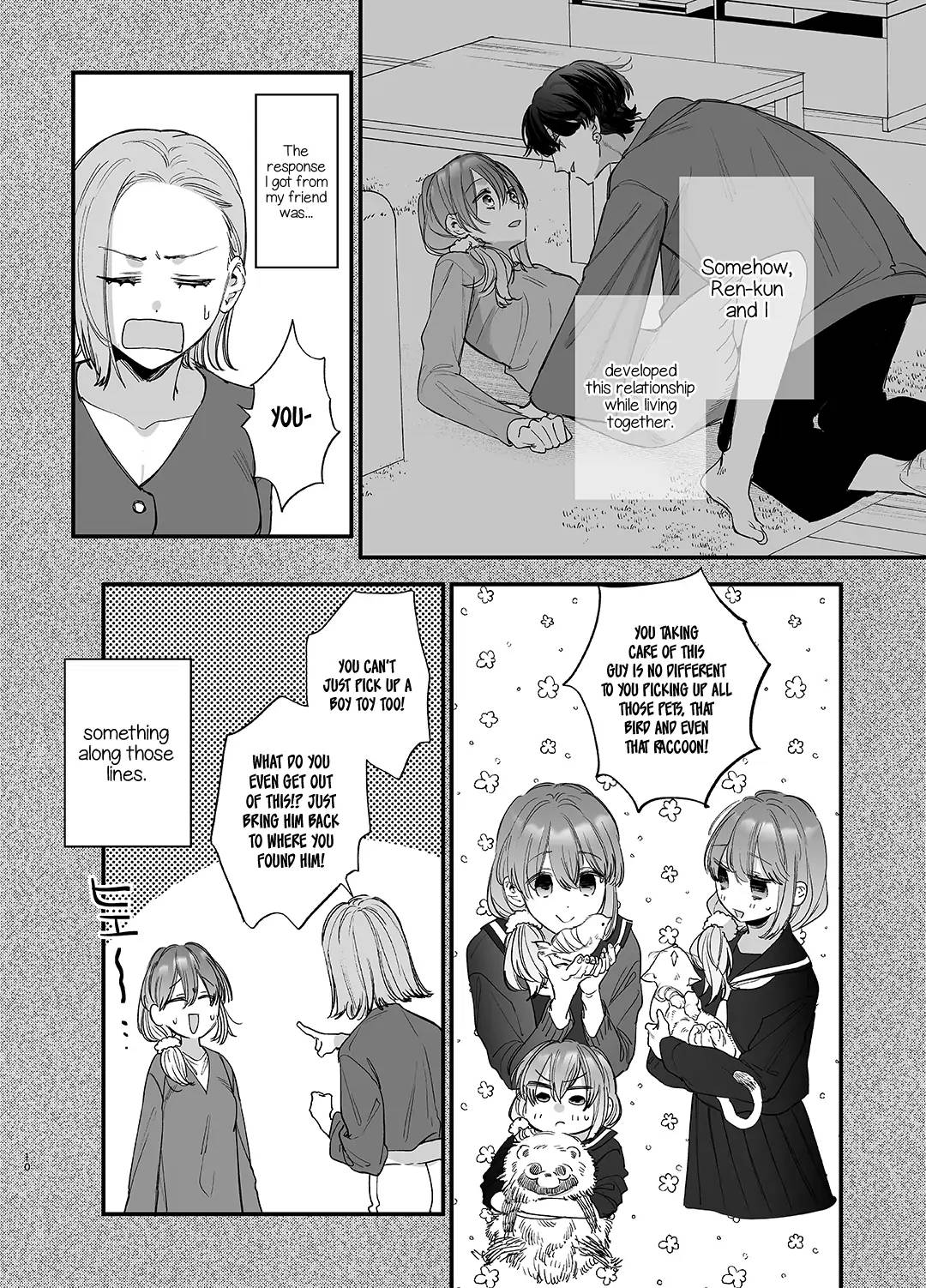 Saikyou Himokuzu haraiya Ren-kun ni Dakitsubusareru made | Until the Trashiest Boy Toy Exorcist Ren-kun Crushes Me in His Embrace page 10 full