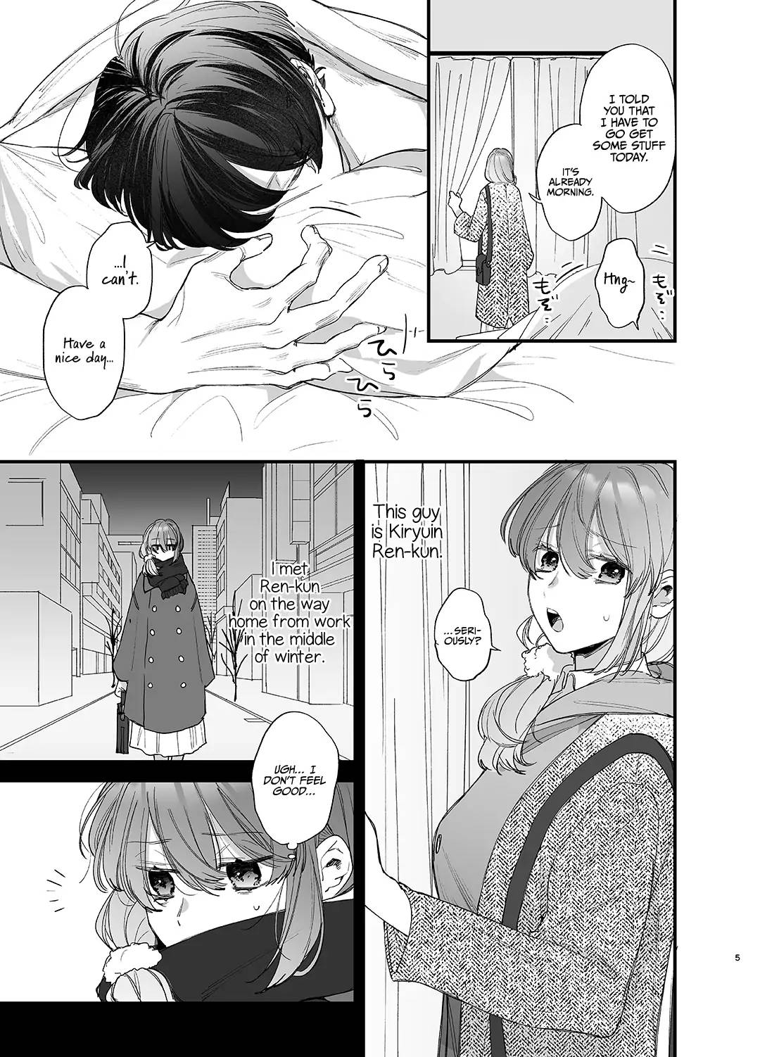 Saikyou Himokuzu haraiya Ren-kun ni Dakitsubusareru made | Until the Trashiest Boy Toy Exorcist Ren-kun Crushes Me in His Embrace page 5 full