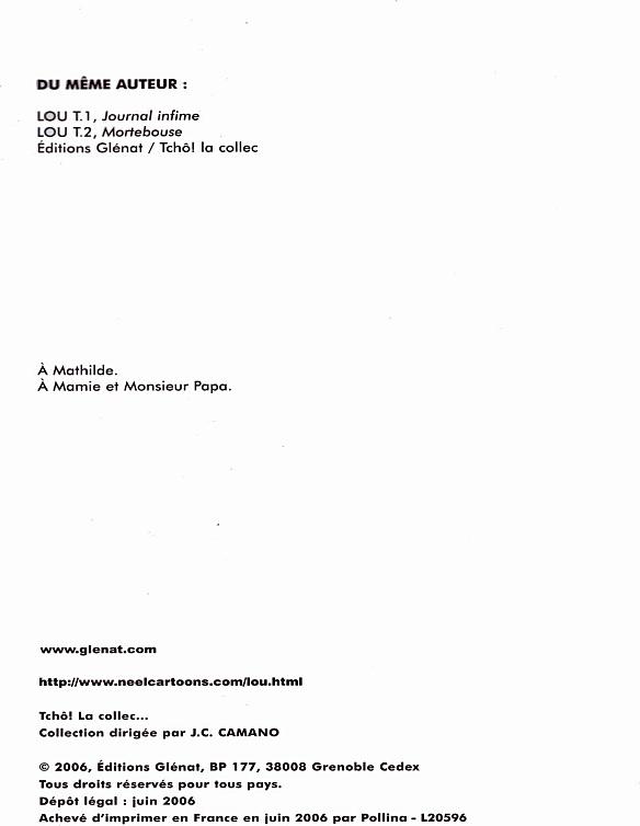 Lou 03 - Le cimetière des autobus by Julien Neel page 5 full