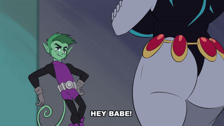 Raven x Beast Boy: A Good Book page 1 full