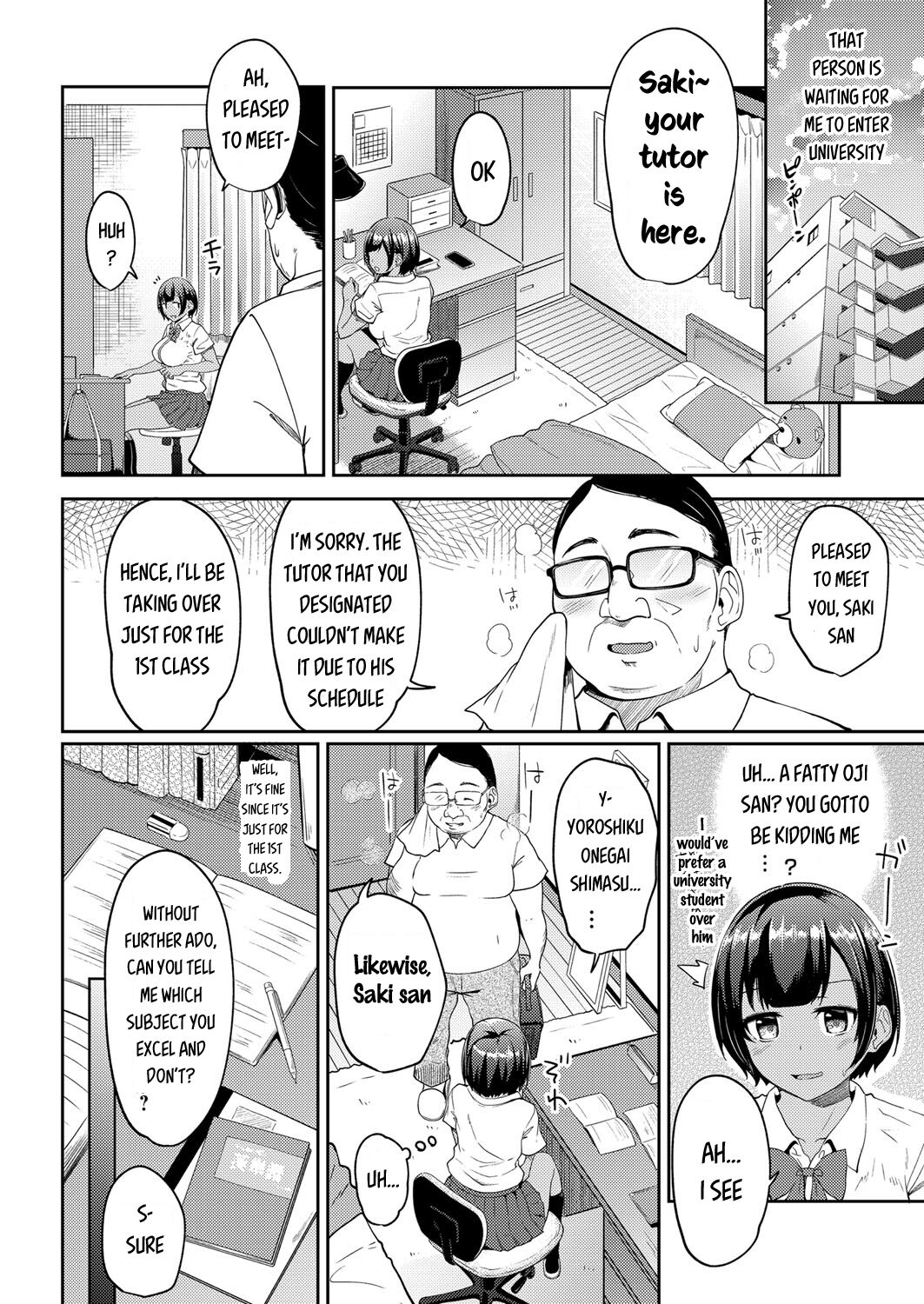 Hypnosis Pencil ~Oji-san Katei Kyoushi to Kyouei Mizugi JK no Man-to-man Saimin Gakushuu~ Zenpen page 2 full