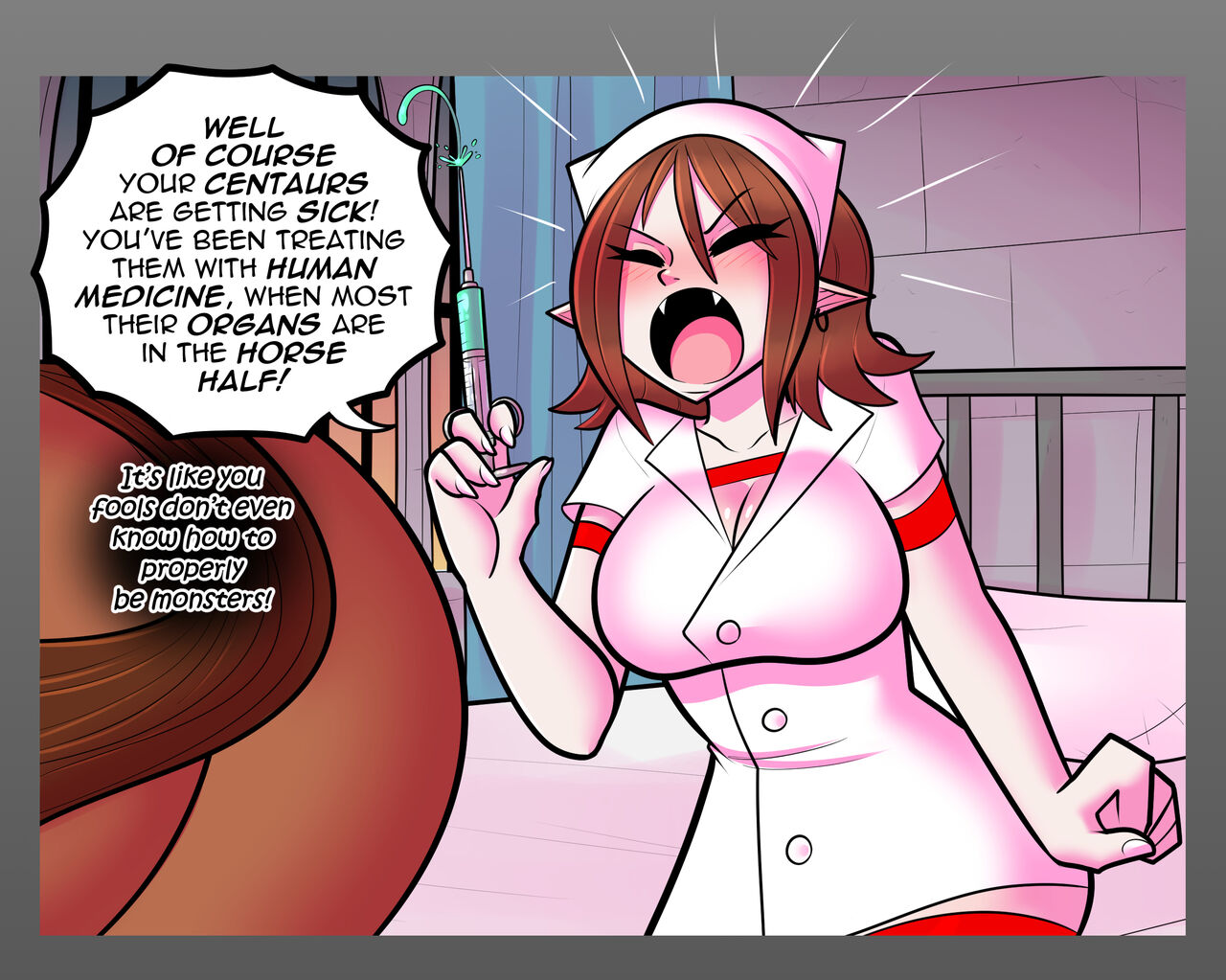 Rehabilitation of a Hero: The Nurse - Page 6 - IMHentai